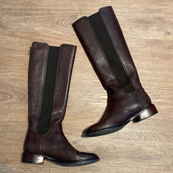 Tory Burch Christy Riding Boot - Coconut - Picture 2 of 15